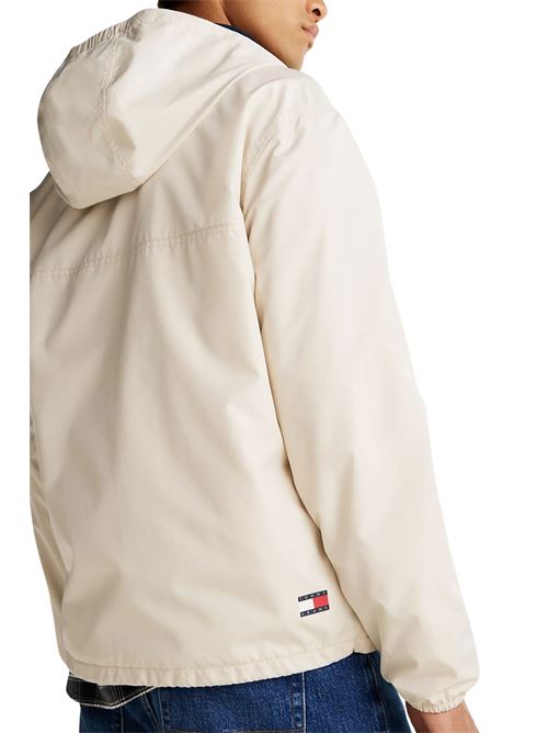 Giubetto crema in nylon Tommy Jeans | DM0DM21130ACG